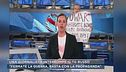 Una giornalista interrompe il tg russo