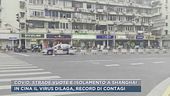 Covid, strade vuote e isolamento a Shangai