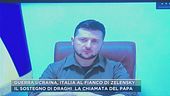 Ucraina, Draghi: "Italia al fianco di Zelensky", ma nella maggioranza non tutti sono d'accordo
