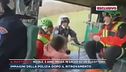 Nicole, 5 anni, messa in salvo su un elicottero