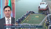 Marina di Ravenna, il gas nell'Adriatico