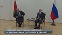 L'incontro di Putin con Lukashenko
