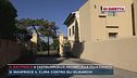 A Castiglioncello, davanti alla villa colpita