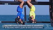 Isola dei famosi, Estefania vince al girarrosto