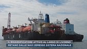 Il rigassificatore attivo al largo di Livorno