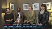 Le mogli dei soldati del battaglione Azov