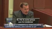 Depp in aula, il commento al video violento