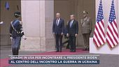 Draghi in Usa per incontrare il presidente Biden