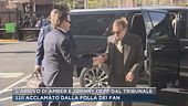 L'arrivo di Amber Johnny Depp dal tribunale