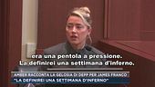 Amber racconta la gelosia di Depp per James Franco