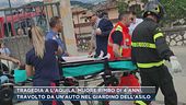Tragedia a l'Aquila, muore bimbo di 4 anni