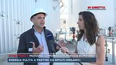 Modugno, l'impianto che produce biometano
