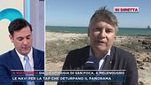 Dalla spiaggia di San Foca, a Melendugno