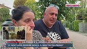 La figlia e il genero di Beppe in lacrime