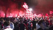 Monza in serie A, la gioia dei tifosi