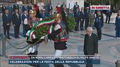 Da Roma l'arrivo di Mattarella al Milite Ignoto