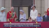 Giubileo per la regina, Harry e Meghan esclusi dal balcone