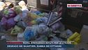 Roma, montagne di rifiuti vicino ai bidoni
