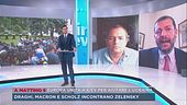 A Mattino 5 Draghi a Kiev insieme a Macron e Scholz