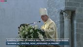 Funerali Elena, le parole dell'arcivescovo Luigi Renna