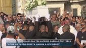 Catania, l'addio a Elena tra lacrime, rabbia e tristezza