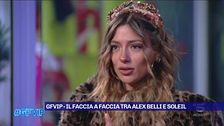 GfVip - Il faccia a faccia tra Alex Belli e Soleil