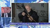 Aumentano i furti in casa e c'è chi si arma