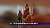 Gli addobbi natalizi nelle case delle star