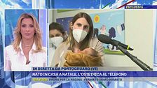 Nato in casa a Natale, con le indicazioni dell'ostetrica al telefono