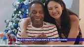 Pelé è tornato a casa dopo il lungo ricovero