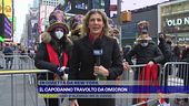 Il Capodanno travolto da Omicron: in diretta da New York