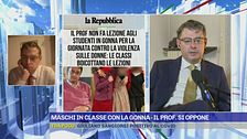 Maschi in classe con la gonna - il prof. si oppone
