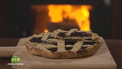 Crostata con confettura di frutti di bosco