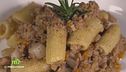 Maccheroncino con ragù di cinta