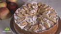 Torta con mela casolana e zafferano
