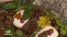 Orzotto con tarassaco
