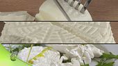 La mozzarella e la ricotta di latte vaccino