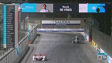 E-Prix Diriyah, ultimo giro e gioia De Vries