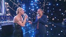 Nicola Savino e Michelle Hunziker in "Shallow"