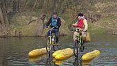 Pedalando sul Po