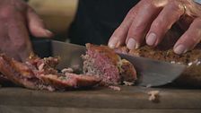 Salame mantovano, cotto lentamente sotto la cenere