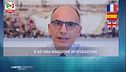 Letta-Meloni, la sfida in tre lingue