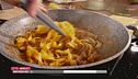 Gratin di lasagne con asparagi, pappardelle con ragù di costine e semifreddo alle nocciole