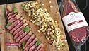 Picanha con insalata di carciofi alla senape