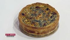 Torta salata pere e spinaci