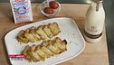 Crespelle con zucchine trifolate e besciamella light