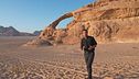 Nel deserto del Wadi Rum