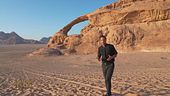 Nel deserto del Wadi Rum