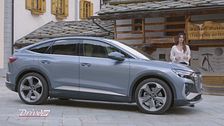 Alessia Ventura prova l'Audi Q4 Sportback e-tron