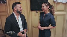 Anna Tatangelo incontra Viviana e Gennaro, gli sposi